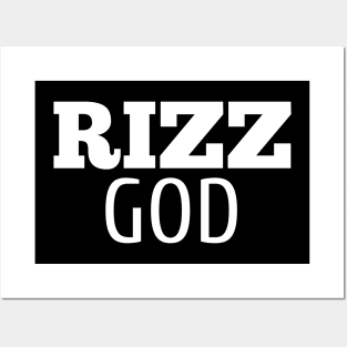 Rizz God Posters and Art